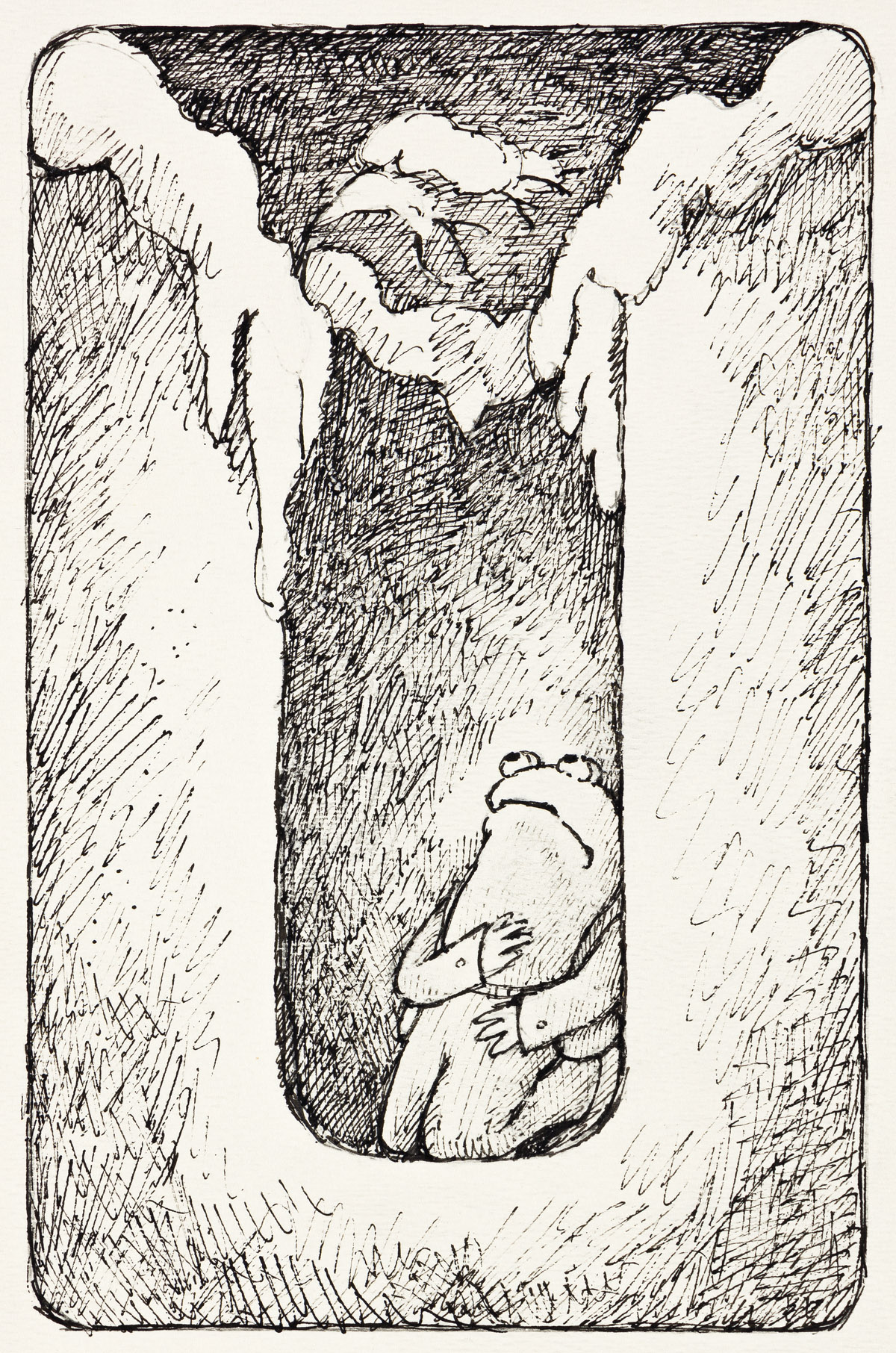 ARNOLD LOBEL (1933-1987) What if Frog has fallen into a deep hole and cannot get out? * Toad opened the door once more but Frog was